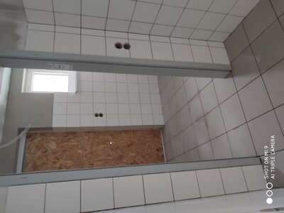 Kompletní realizace  toalet a technické mistnosti střední Čechy